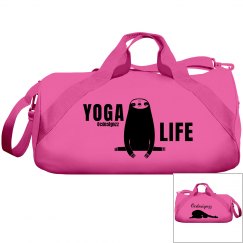 Cute Sloth Yoga Life Duffle Bag 