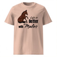 Unisex Organic Ribbed Neck T-Shirt