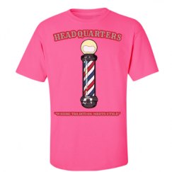 Unisex Ultra Cotton Safety Neon Crewneck Tee