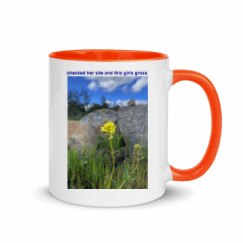 11oz Ceramic Mug with Color Inside