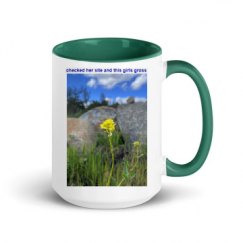 15oz Ceramic Mug with Color Inside