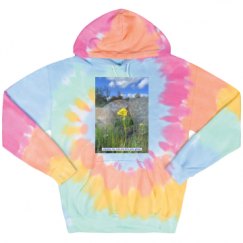 Unisex Tie-Dye Fleece Hoodie