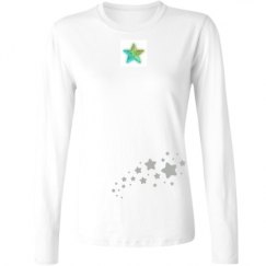 Ladies Relaxed Fit Basic Long Sleeve Tee
