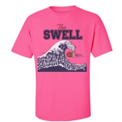 Unisex Ultra Cotton Safety Neon Crewneck Tee