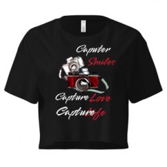 Ladies Festival Cali Crop Top Tee