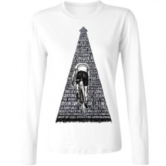 Ladies Relaxed Fit Basic Long Sleeve Tee