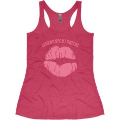 Ladies Slim Fit Super Soft Racerback Triblend Tank