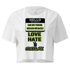 Ladies Festival Cali Crop Top Tee