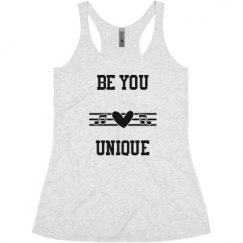 Ladies Slim Fit Super Soft Racerback Triblend Tank