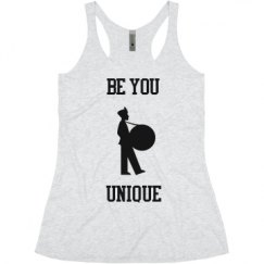 Ladies Slim Fit Super Soft Racerback Triblend Tank