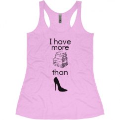 Ladies Slim Fit Super Soft Racerback Triblend Tank