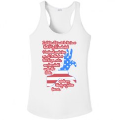 Ladies Athletic Performance Racerback Tank