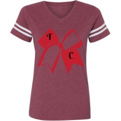 Ladies Relaxed Fit Vintage Sports Tee