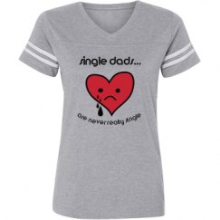 Ladies Relaxed Fit Vintage Sports Tee