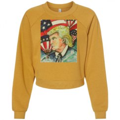 Women's Raglan Pullover Fleece