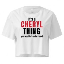 Ladies Festival Cali Crop Top Tee