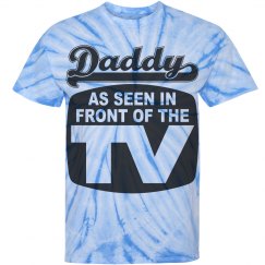 Daddy as Seen in Front of the TV