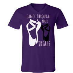 Unisex V-Neck Jersey Tee