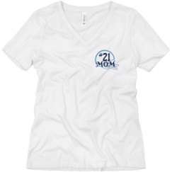 Ladies Relaxed Fit V-Neck Tee