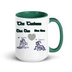 15oz Ceramic Mug with Color Inside