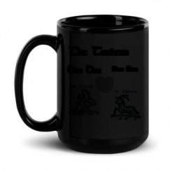 15oz Black Glossy Mug