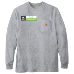 Unisex Carhartt Pocket Long Sleeve Tee