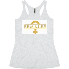 Ladies Slim Fit Super Soft Racerback Triblend Tank