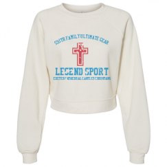 Women's Raglan Pullover Fleece