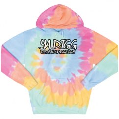 Unisex Tie-Dye Fleece Hoodie
