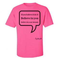 Unisex Ultra Cotton Safety Neon Crewneck Tee