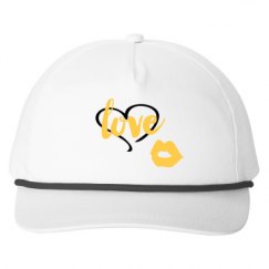 Snapback Five-Panel Rope Hat