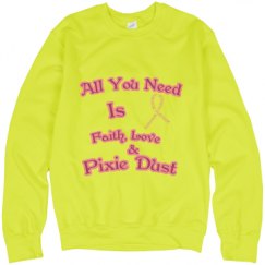 Unisex Neon Crewneck Sweatshirt
