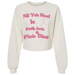 Women's Raglan Pullover Fleece