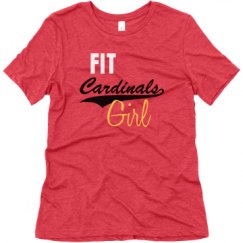 Ladies Relaxed Fit Super Soft Triblend Tee