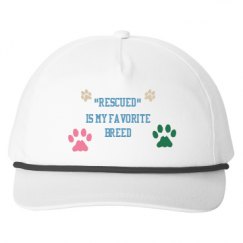 Snapback Five-Panel Rope Hat