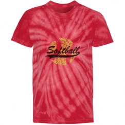 Youth Tie-Dye Cyclone Pinwheel Tee