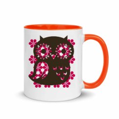 11oz Ceramic Mug with Color Inside