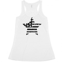 Ladies Flowy Racerback Tank