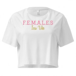 Ladies Festival Cali Crop Top Tee