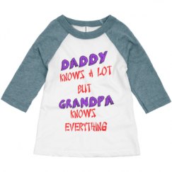 Toddler 3/4 Sleeve Raglan Tee