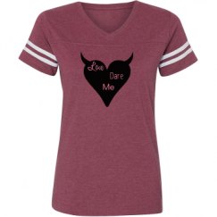 Ladies Relaxed Fit Vintage Sports Tee