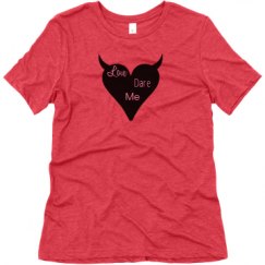 Ladies Relaxed Fit Super Soft Triblend Tee