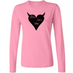Ladies Relaxed Fit Basic Long Sleeve Tee