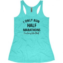 Ladies Slim Fit Super Soft Racerback Triblend Tank