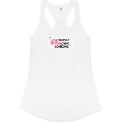Ladies Slim Fit Racerback Tank Top