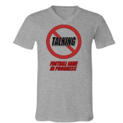 Unisex V-Neck Jersey Tee