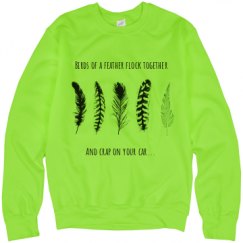 Unisex Neon Crewneck Sweatshirt