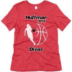 Ladies Relaxed Fit Super Soft Triblend Tee