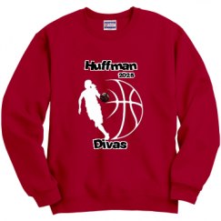 Unisex Film and Foil Crewneck Sweatshirt