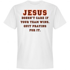 Jesus: Not A Sports Fan 